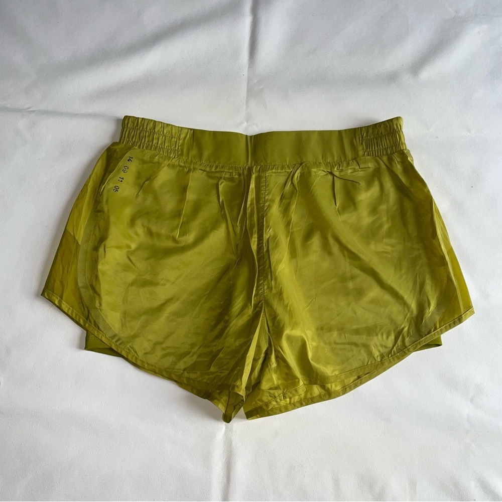 Nike Women's Athletic Shorts - Olive Green